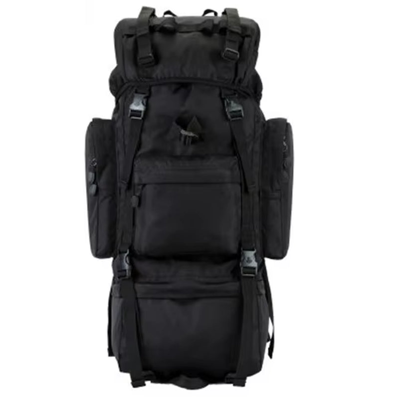 70L Large Backpack Outdoor Sports Bag 3P Tactical Bags for Hiking Camping Climbing Waterproof Wear-Resisting Nylon Bag