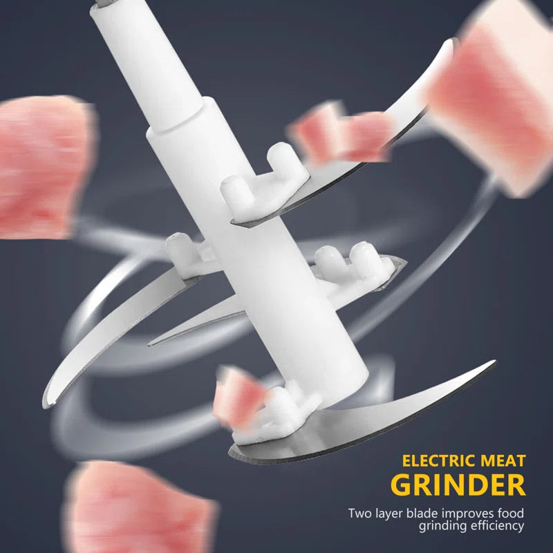 2L Multi Use Food Chopper Meat Grinder Electric Processor Blender Mincer