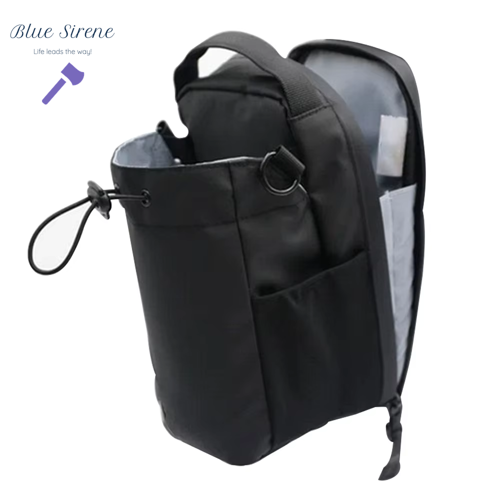 Magnetic Gym Bag Large Capacity Magnetic Carrier Bag with Phone Pocket Portable Gym Water Bottle Pouch Gym Accessories Organizer