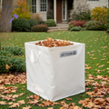 Heavy Duty Lawn and Leaf Bag 92L, Reusable Square Outdoor Yard Waste Bag with 4 Handles, Tear-Resistant for Lawn Clippings, Storage, Moving