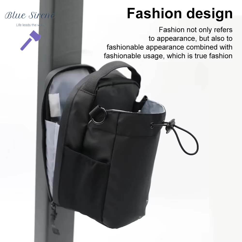 Magnetic Gym Bag Large Capacity Magnetic Carrier Bag with Phone Pocket Portable Gym Water Bottle Pouch Gym Accessories Organizer